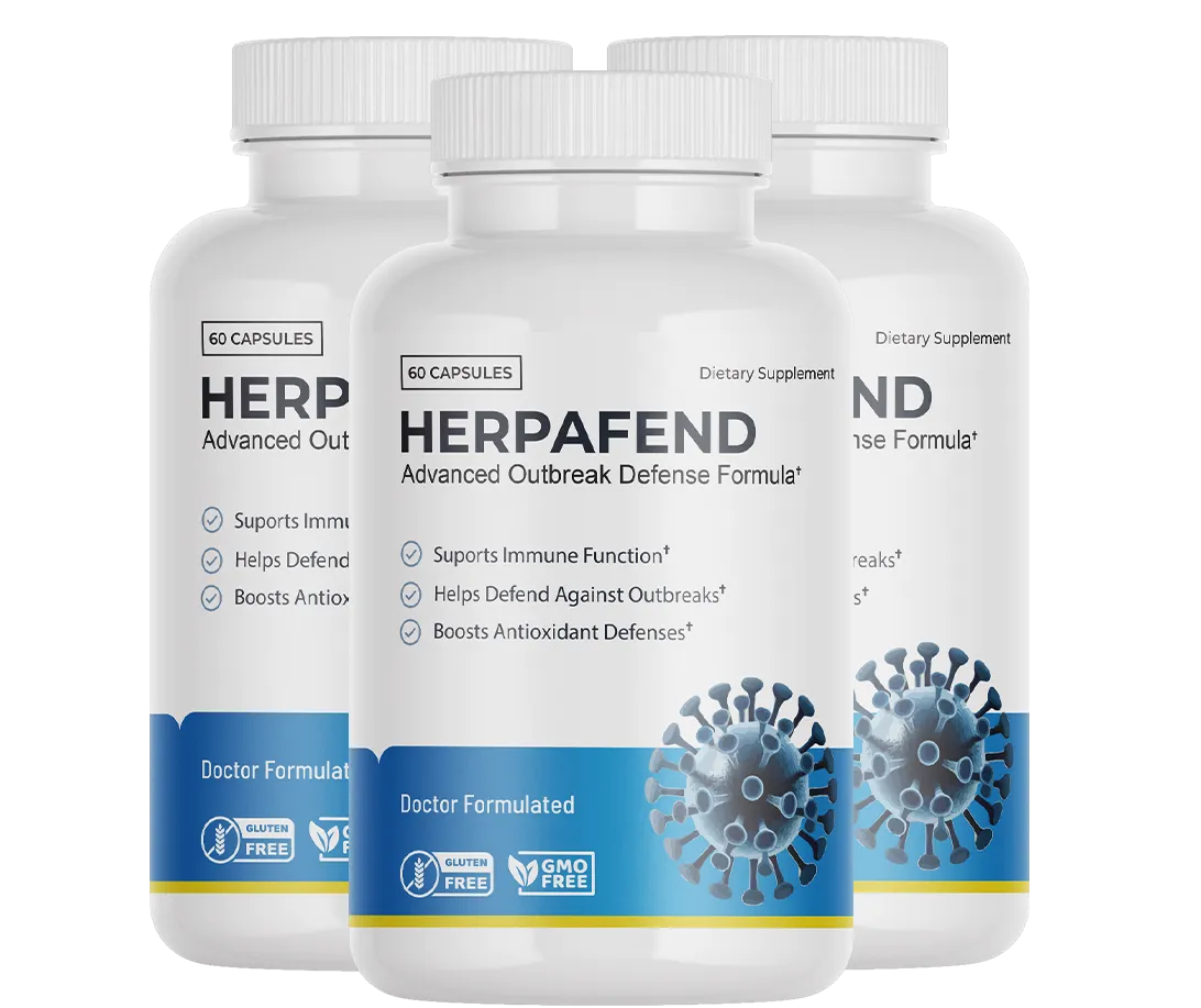 3 bottles of Herpafend